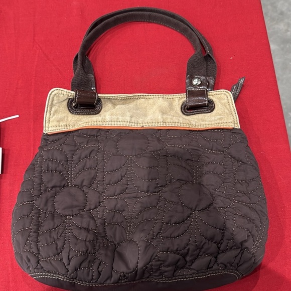 Key-per by fossil Brown Quilted Women's Bag - Picture 4 of 6